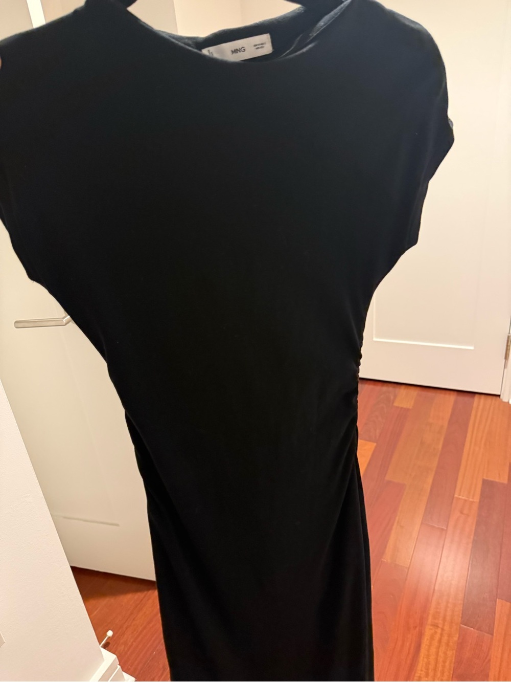 Mango MIDI-DRESS WITH DRAPED DETAIL - Picture 3 of 6